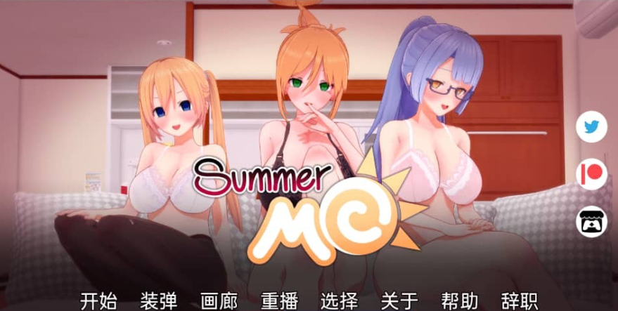 【SD/SLG/汉化/动态】夏天MC：我发现了神奇C眠书 v0.11.0 PC+安卓汉化版【1G】